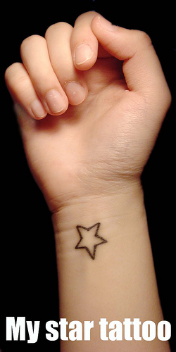 The Popularity Of The Wrist Star Tattoos Is On The Rise