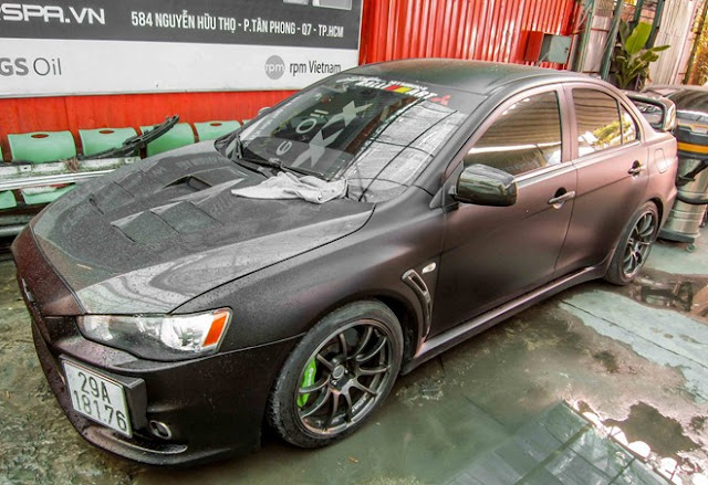 Mitsubishi Lancer Evolution - xuất hiện tại TP HCM