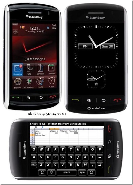 blackberry storm 9530