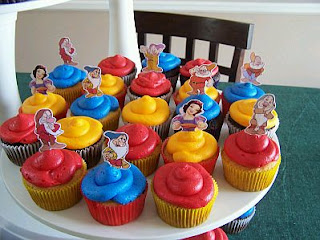 Cupcakes de Blanca Nieves, parte 1