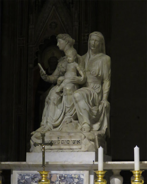 Virgin and Child with Saint Anne by Francesco da Sangallo, Orsanmichele, Via dell'Arte della Lana, Florence