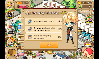 LINE I LOVE COFFEE QUEST: Shopping Enthusiast! 4/5