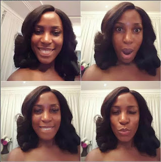 Leaked Photos of Linda Ikeji Topless Make-Up Free Selfie