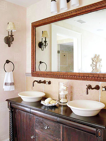 New Home Interior Design: Small Bathroom Solutions