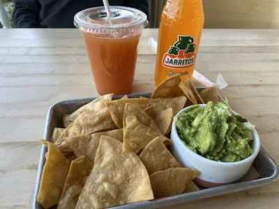 guacamole with chips at Finca restaurant in Paso Robles, California