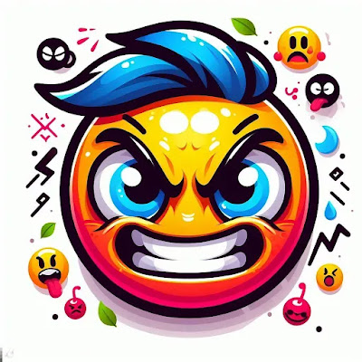 Funny Mad Emoji picture