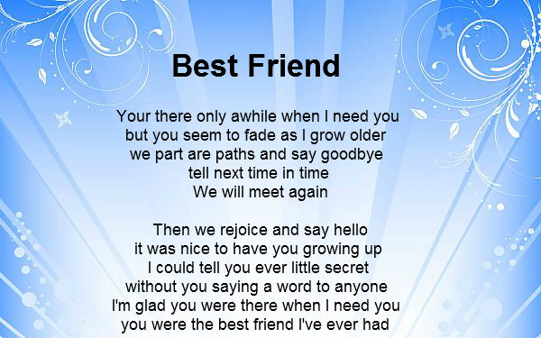 Best Friendship Day 2016 Poems | Happy Friendship Day Poems For Friends