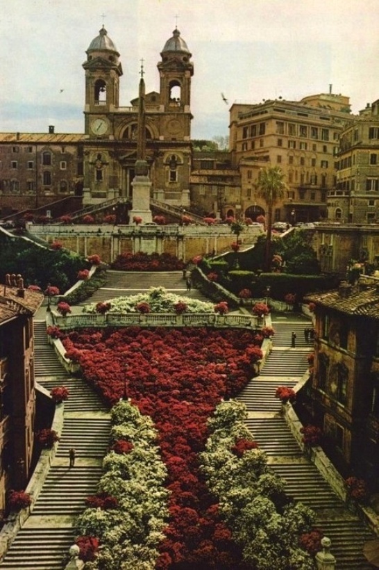 La Plaza de España (Roma - Italia).