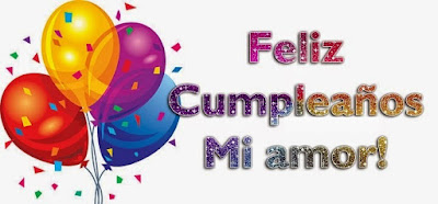 feliz cumpleaños mi amor