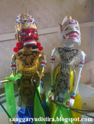 wayang golek rahwana & hanoman : jasa pembuatan & pengrajin wayang golek