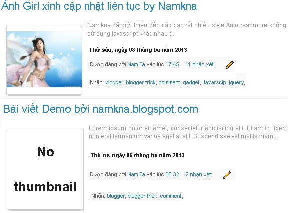Auto readmore resize thumbnail không dùng scripts cho blogger (v3)