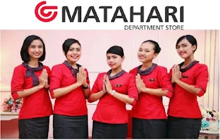  PT Matahari Department Store Tbk Tingkat SMA SMK Sederajat Tahun 2022