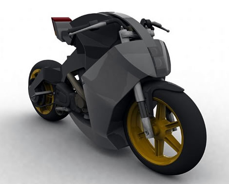 Future V-Twin Motorcycle