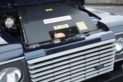 Land Rover Electric Defender with Battery Power