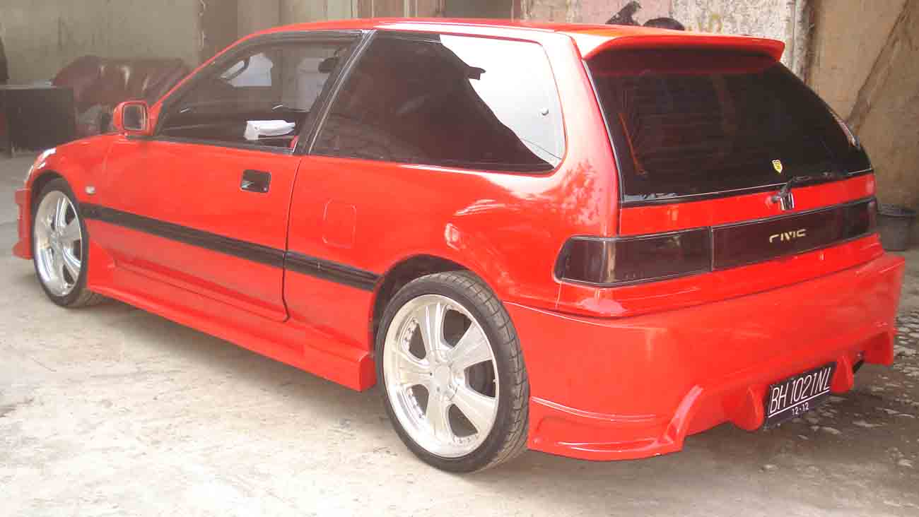 NDRA BILABONG semua tentang Pose Honda  Civic  Nova EF9 