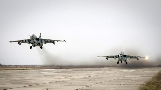 Rombongan Pertama Pesawat Rusia Tinggalkan Suriah