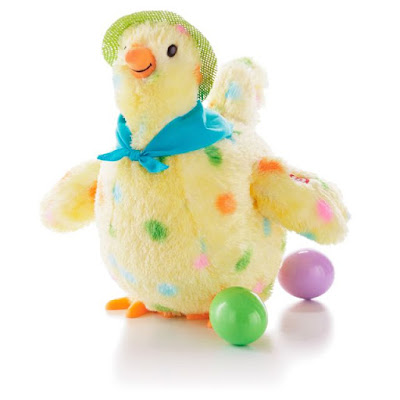 SQUAWKIN EGG DROPPIN HEN CHICKEN EASTER PLUSH Animated Sings Lays Eggs, Easter Gift Ideas