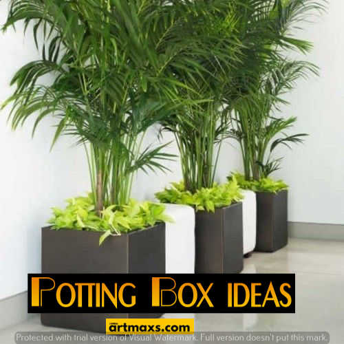50+ potting box ideas for Home and Garden - artmaxs
