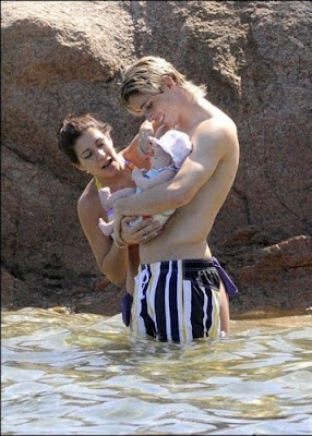 Fernando Torres with Wife