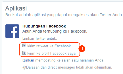 Cara Share Blog Otomatis ke Facebook via Twitter