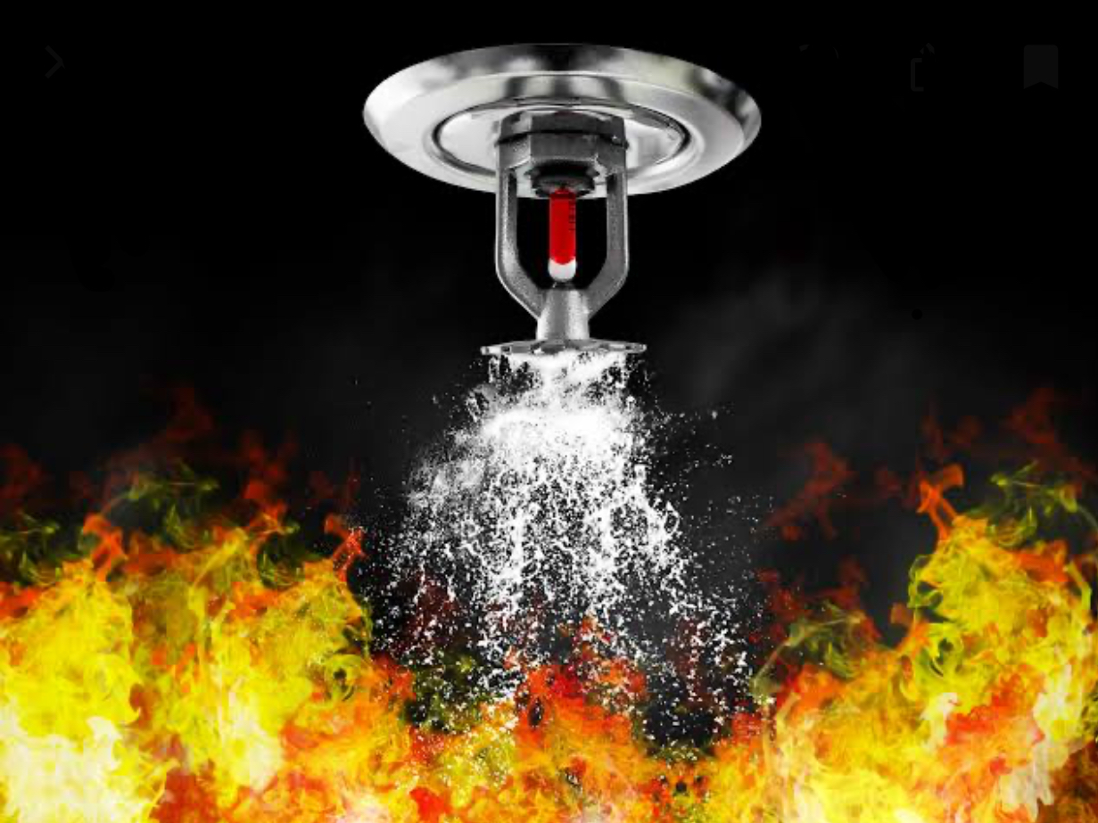 Sprinklers Distribution in water suppression system