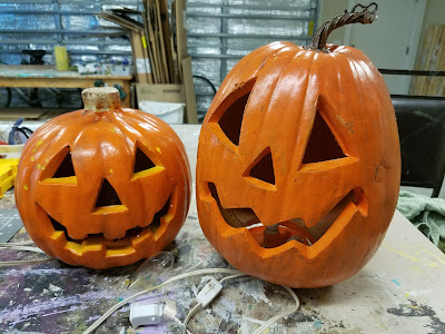 solar light pumpkin easy diy