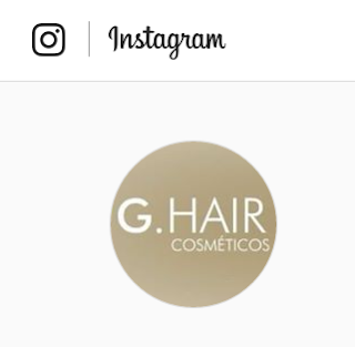  Instagram G.Hair Oficial