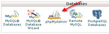 cPanel phpMyAdmin