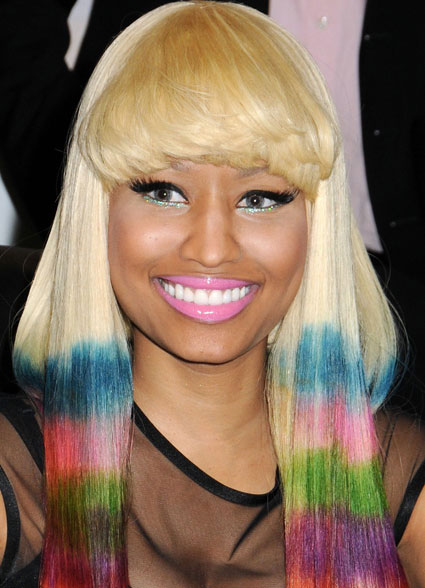 Nicki Minaj Yellow Hair. 2010 The Young Money star and