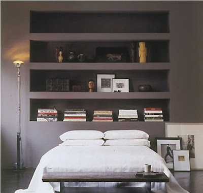Bookshelves in Bedrooms