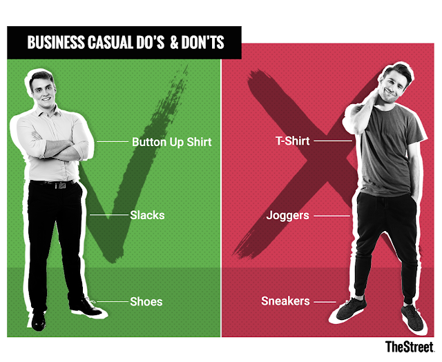 business casual men's