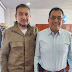 COINCIDEN SALVADOR SANTOS CEDILLO Y MARCO TULIO MUNIVE TEMOLTZIN EN DAR EFICIENCIA A PROYECTOS DE MOVILIDAD EN HUAMANTLA