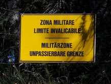 Alto Adige - Divieto di accesso zona militare