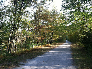 D&L trail Lehigh Valley Gorge Trail near White Haven