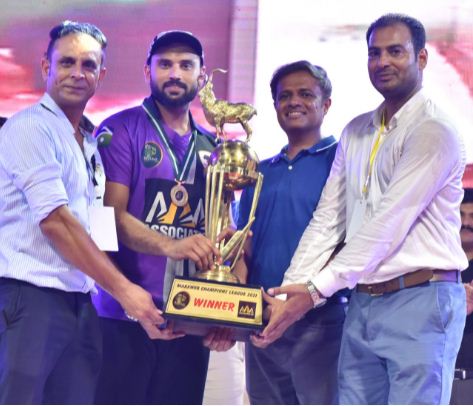 Striking Panther won the AAA Markhor Cricket Champion league trophy
