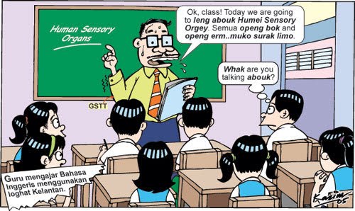 Kumbang Jingga Koleksi koleksi kartun  Lawak Di Sekolah 