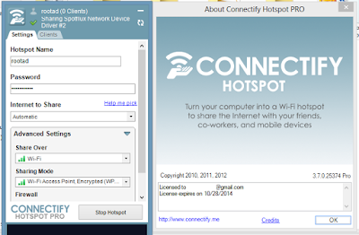 Download Connectify Hotspot 9 Pro + Crack Full Version