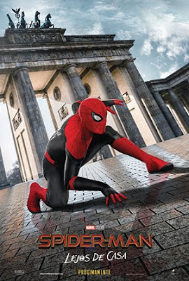 Tres nuevos póster de "Spider-Man: Lejos de Casa".