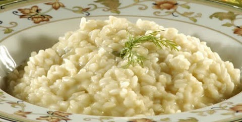 Risoto com quatro queijos