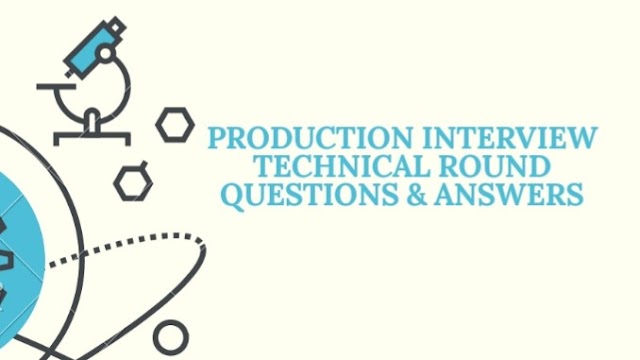 Interview questions mostly asked during technical round in Production Oral Solid Dosage