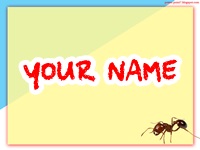  Template  hewan  semut Download PowerPoint  Gratis