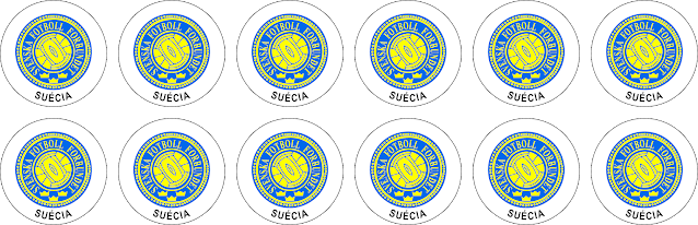 SUÉCIA ALGAZARRA-UEFA ESCUDO GULIVER ARETE GULIVER ESCUDINHOS BOTÓES GULIVER TIME BOTÃO GULIVER