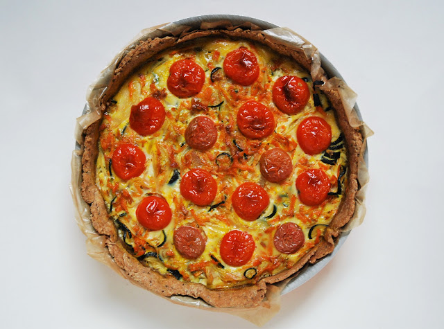 Tarte légumes - miel