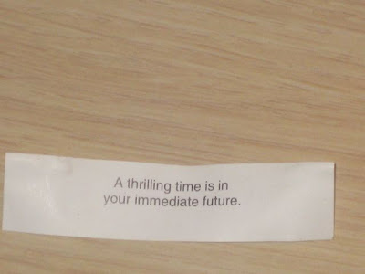 funny fortune cookie sayings. My fortune cookie message