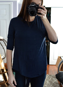  RD Style Keira 3/4 Sleeve Split Back Knit Top - Stitch Fix Review
