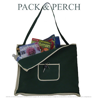 Tote Bag encloses Beach Back Rest - Pack and Perch