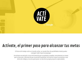 Plataforma actívate de Google