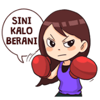 stiker untuk update status chatting gambar png