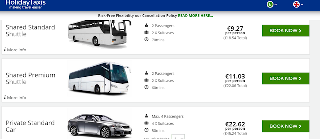 Трансфер из аэропорта Даламан в Фетхие стоит от 9 евро за место в автобусе и от 22 евро за приватный трансфер