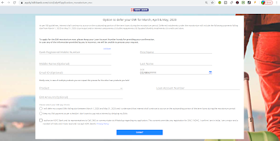 HDFC बैंक की EMI दो महीने रोकने के लिए क्या करें, HDFC BANK Ki EMI Moratorium Ka Kaise Phayda Uthaye